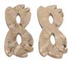 100pcs Beauty Salon Eye Mask Paper Sheet 100pcs DIY Soft Silk T Zone Mask Paper Sheet for Skin Care