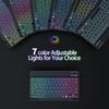 Colorful Bluetooth Magic Keyboard & Mouse Set for Mobile & Tablet