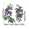 Floral Wedding Arch & Welcome Sign Decoration Set