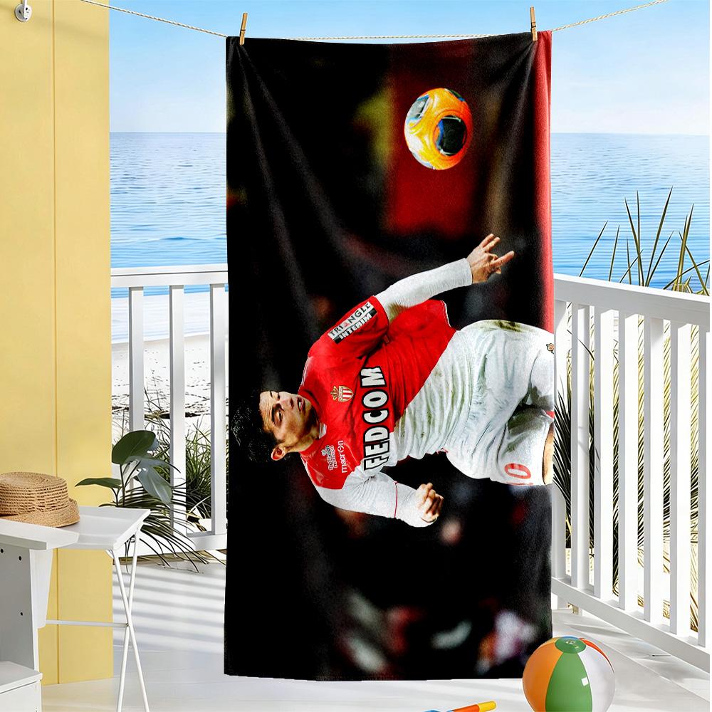 Cristiano Ronaldo Celebration Beach Towel Quick-Dry Soft Microfiber Comfortable Lightweight Perfect for Traveling Yoga Camping and Swimming