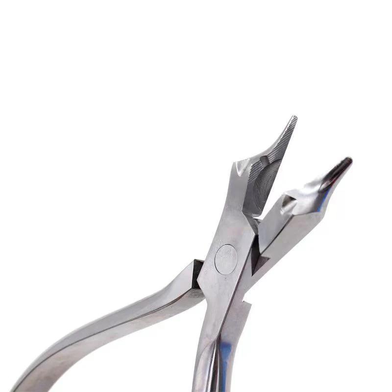 Dental Three Jaws Plier Bending Clasp Making Split Springs Cutting Steel Wire Medical Technical Forcep Orthodontic Dentist Tools