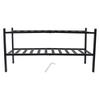 2 Tier Shoe Rack Stackable Waterproof Prevent Deformation Bamboo Shoe Rack Free Standing Shoe Racks