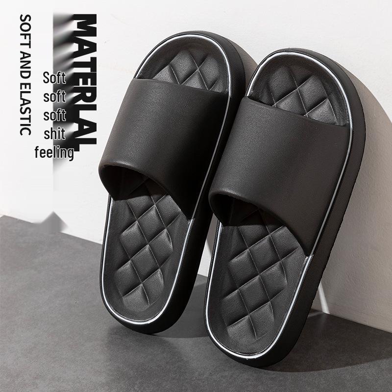 Summer EVA Thick-Soled Indoor Slippers for Men & Women - One-Strap Design