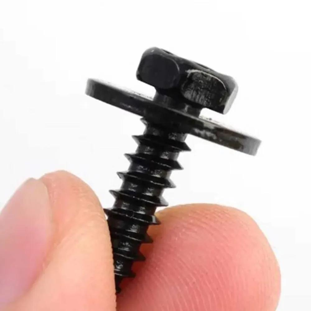 Metal U Clips for Car Modification Screw Base Fasteners Fender Bumper Protection Trim Installation