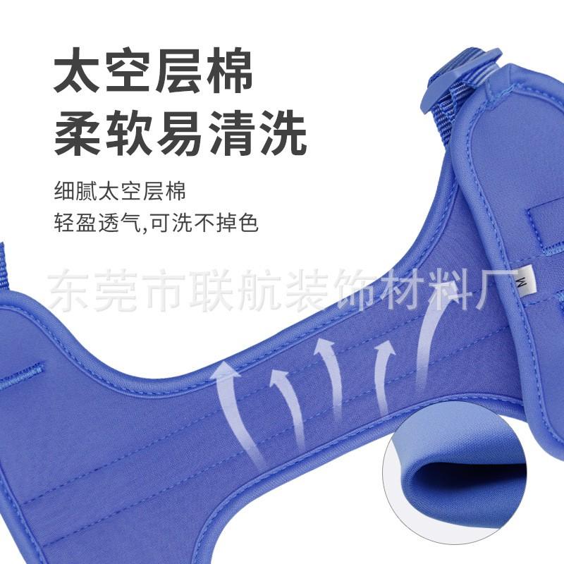 Adjustable No-Pull Dog Harness With Soft Cotton Padding Escape-Proof Chest Strap Small To Large Dogs