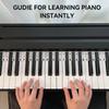 88 Key Full Size Piano Notes Guide Strip for Beginner Silicone Removable Reusable Piano Keyboard Note Labels No Sticky for Practices Learning MYY