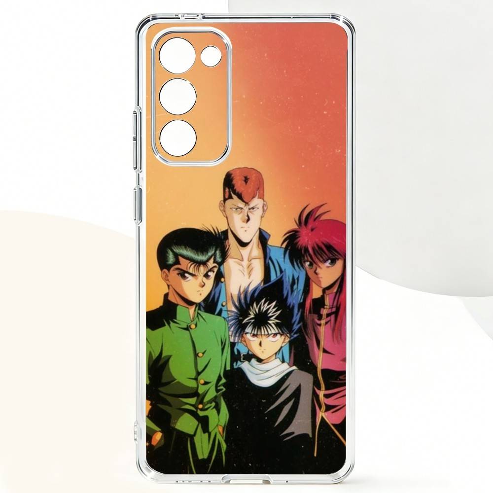 

Anime Y-Yu Yu H-Hakusho-O Phone Case For Samsung Galaxy A,71,70,52,51,40,31,50,50S,30S,21S,12,10,Note20ultra Transparent Cover Samsung a12