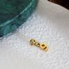 DIY Sliding Chain Alphabet Number Pendant Necklace Personalized Jewelry