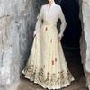 Chiński styl dynastii Ming Drukowany Hanfu spódnica koński pysk Hanfu damski strój do codziennych dojazdów