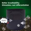Garden Grow Bag with Handles, Flower, Vegetable, Aeration Planting Pot, Container, Planter Pouch with Handles, PE Felt 2025