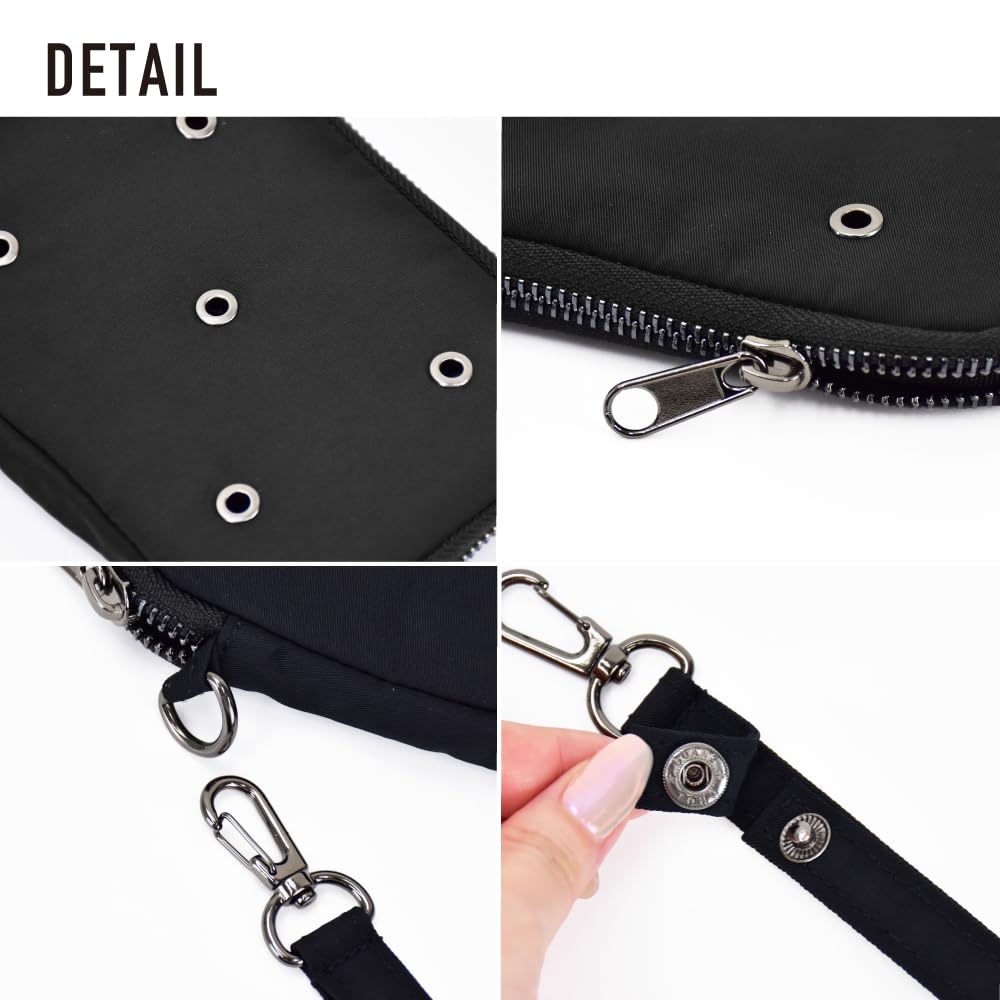 Aventura Eyelet Passport Pouch Gray PEP-30746,