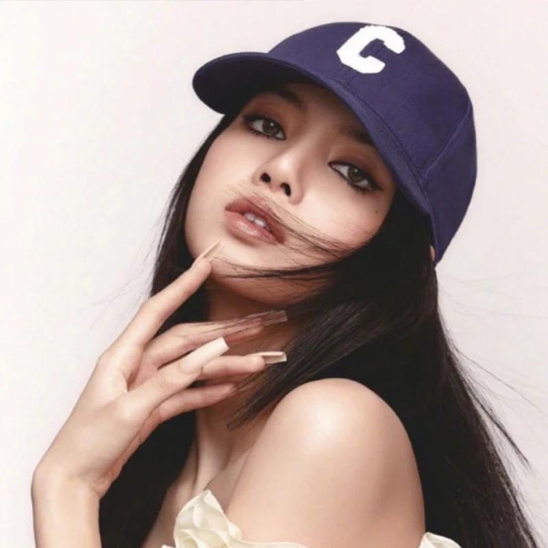 New Retro C Letter Embroidered Unisex Baseball Cap for Women Hip Hop Solid Snapback Hats Men Adjustable Summer Sun Trucker Hat