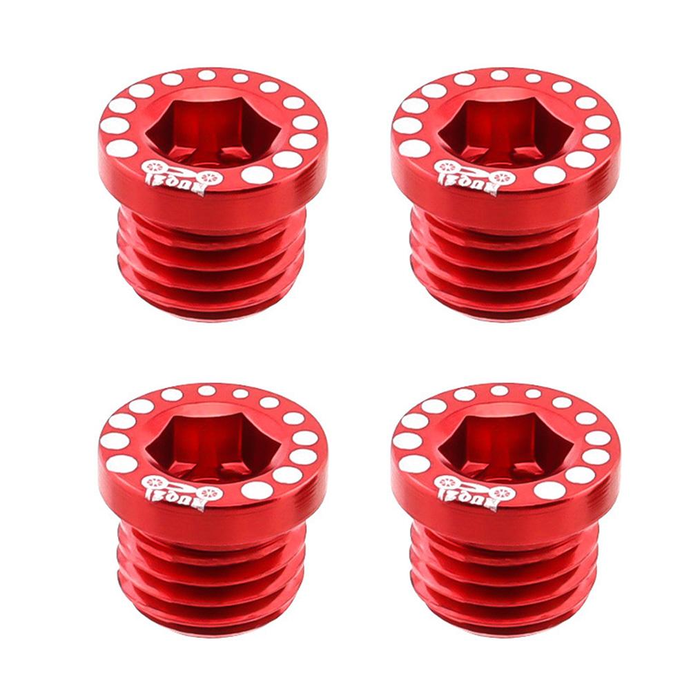 

Красивый винт велосипеда Тормозная база Колонка Винт Украсить красный