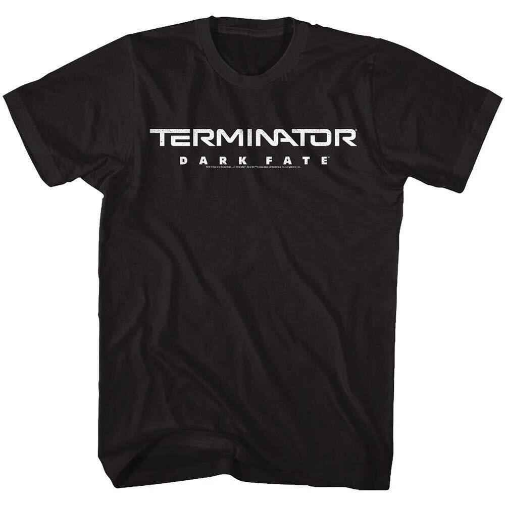 

Черная футболка унисекс с логотипом Terminator Dark Fate S