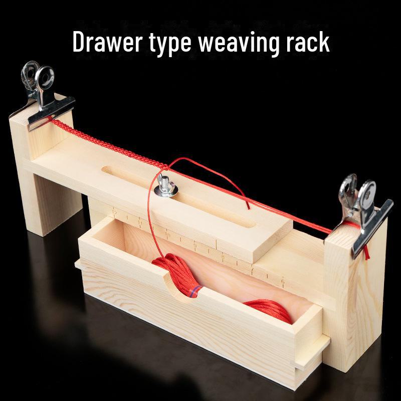 

Плетельная машина с ручным плетением: Инструмент для браслета и ожерелья из красной веревки