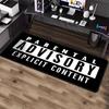 Creative Letter Print Rug Non Slip Machine Washable Kitchen Mat Suitable For Living Rooms And Bedrooms Home Decor