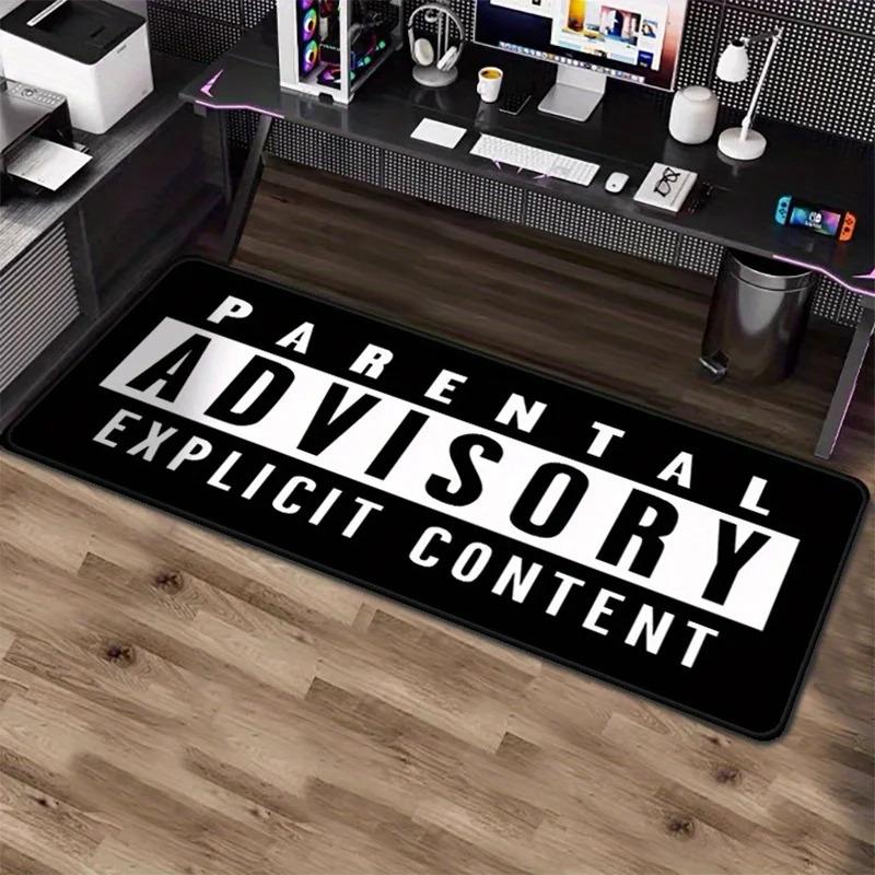 Creative Letter Print Rug Non Slip Machine Washable Kitchen Mat Suitable For Living Rooms And Bedrooms Home Decor