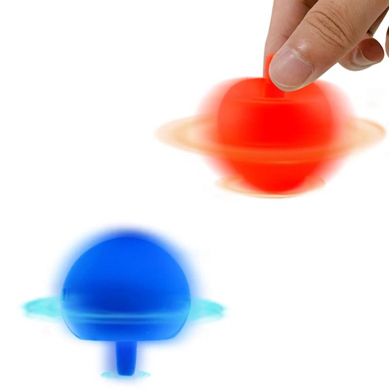 6/12pcs Plastic Flip Top Automatic Flip Tip Top Children's Fun Spinning Top Toy Gift Kindergarten Gift Reward Restless