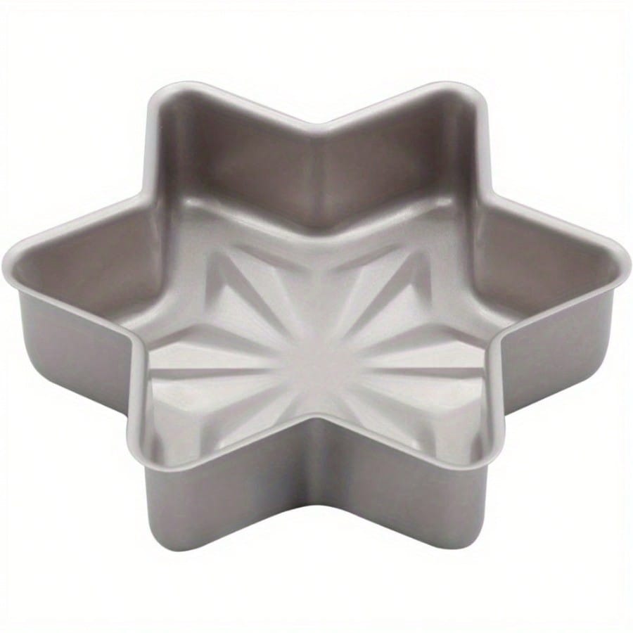 Durable Star Shape Cake Pan Non-stick Baking Pan Perfect for Baking Cakes Brownies More - Essential Kitchen Tool for Home Bakers