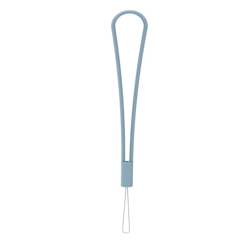 Silicone Mobile Phone Lanyard with USB Drive – Durable Wrist & Neck Strap, Solid Colors