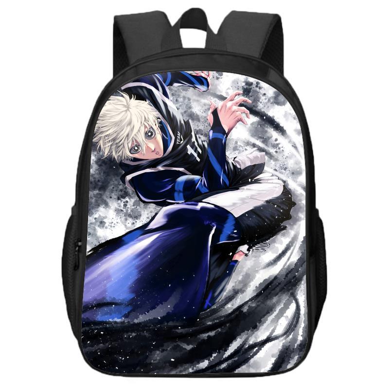 Blauer Gefängnis-Doppellagiger Rucksack für Jungen und Mädchen für Grund- und Sekundarschüler