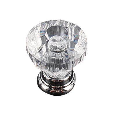 25mm Transparente Acryl Küchenknöpfe Klare Schublade Schrank Kommode Schrank Zuggriff