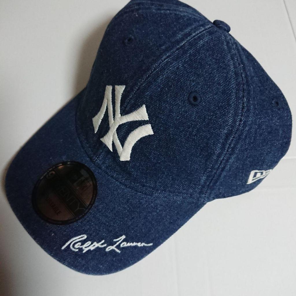 [USED] Polo Ralph Lauren New Era Yankees denim cap