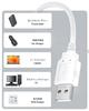3DS Charger USB Charging Cable Compatible with Nintendo New 3DS 2DS XL USB Power Cord XL/3DS LL/New 3DS/3DS XL/3DS/New XL/2DS XL/2DS/DSi/DSi etc.