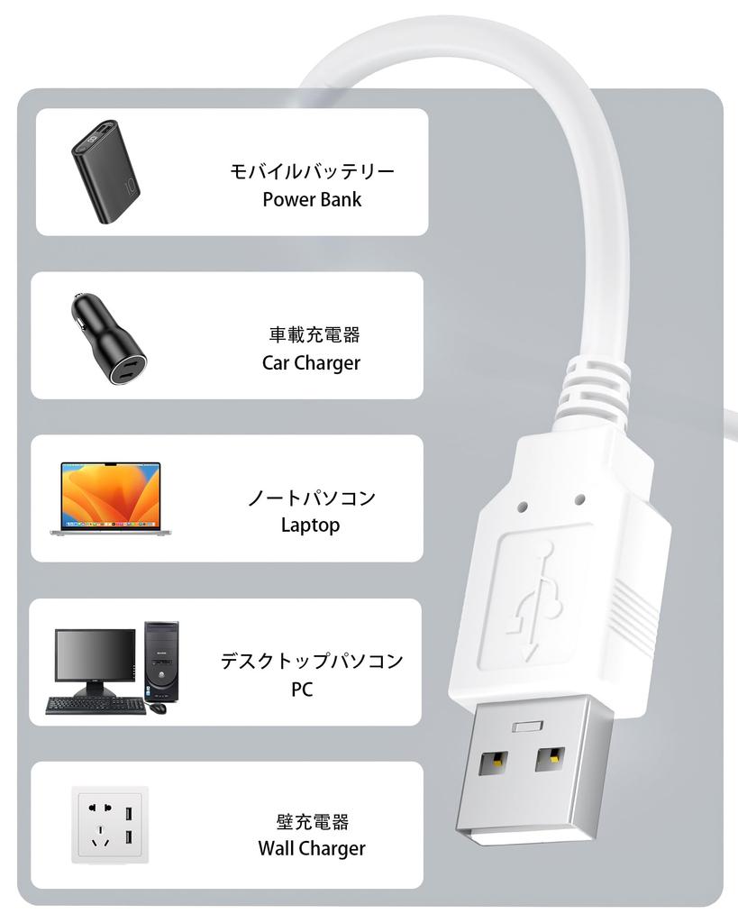 3DS Charger USB Charging Cable Compatible with Nintendo New 3DS 2DS XL USB Power Cord XL/3DS LL/New 3DS/3DS XL/3DS/New XL/2DS XL/2DS/DSi/DSi etc.