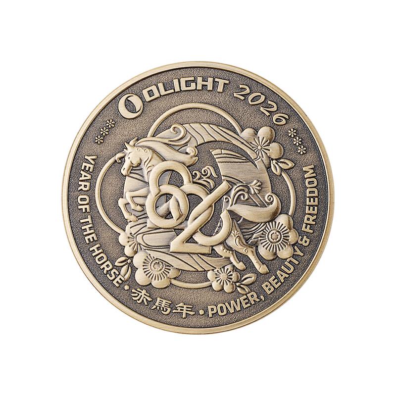 

OLIGHT 2026 Year of the Horse Commemorative Coin