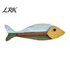 Handcrafted Wooden Fish Set Wall Decor, Mediterranean Style Art, Nautical Coastal Creative Gift for Sea Lovers Hanging Plaque, Ocean Themed