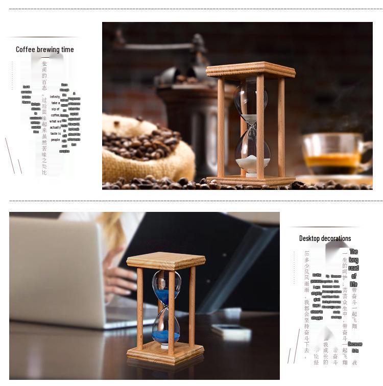 Retro Hourglass Timer - 45/60 Minute Creative Home Desk Ornament