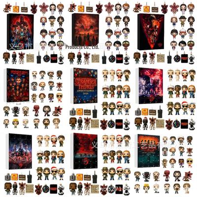 Calendar cu pandantiv acrilic cu numărătoare inversă de Crăciun Stranger Things 2026