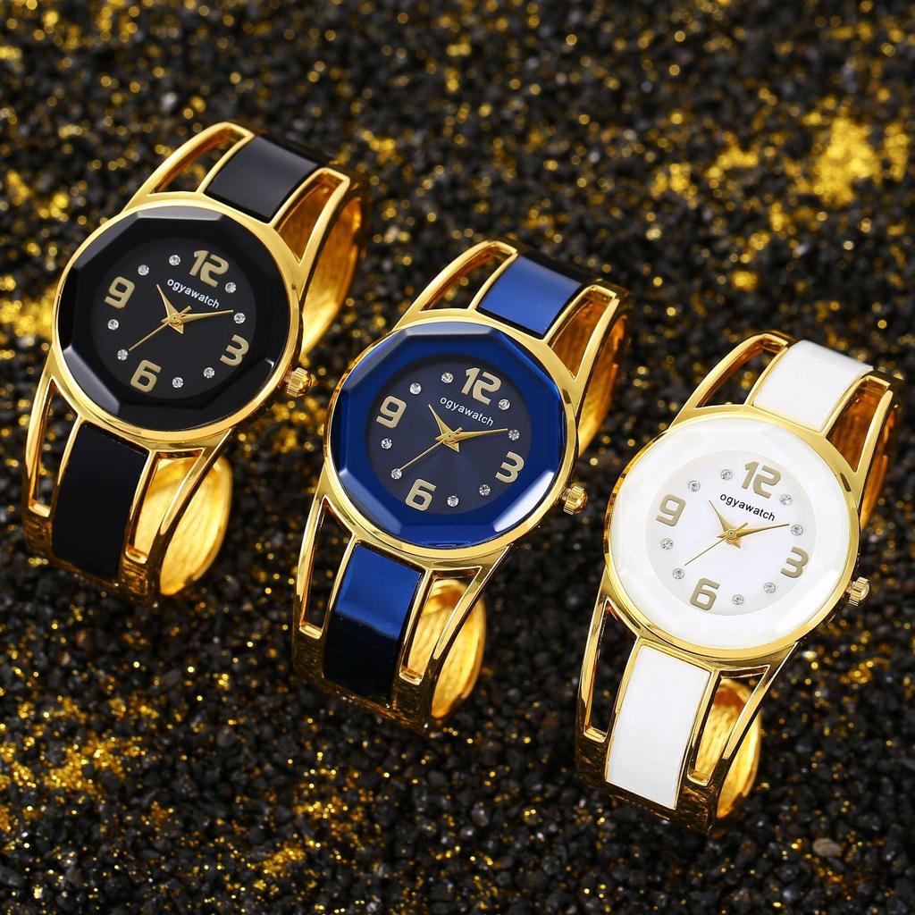 Luxury Rhinestone Women Watches Stainless Steel Ladies Watch