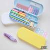 Large Capacity Macaron Color Pencil Box - School Supplies Organizer