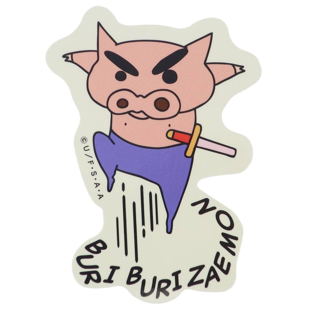 

Виниловый карандаш Buri Zaemon Shin-chan [Большой тюлень] Вырубная наклейка/Buri