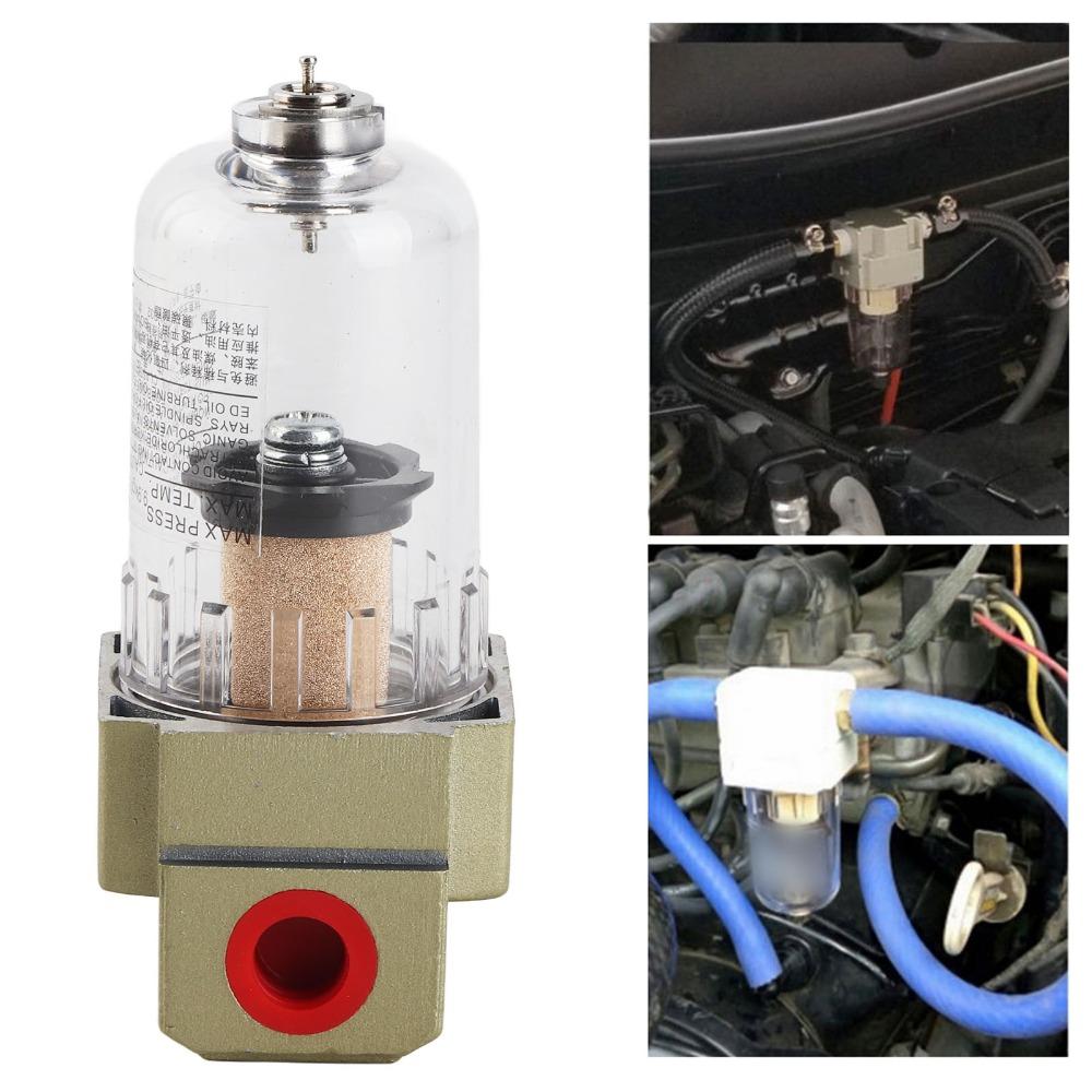 Replacement Part Engine Oil Separator Reservoir Can Oil Catch Tank Air Filter Can  For Auto Car