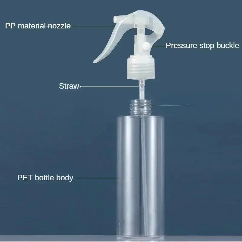 Empty Spray Bottle Plastic Filling Hand Buckle Pump Sprayer for Alcohol Sterilization Travel Carry