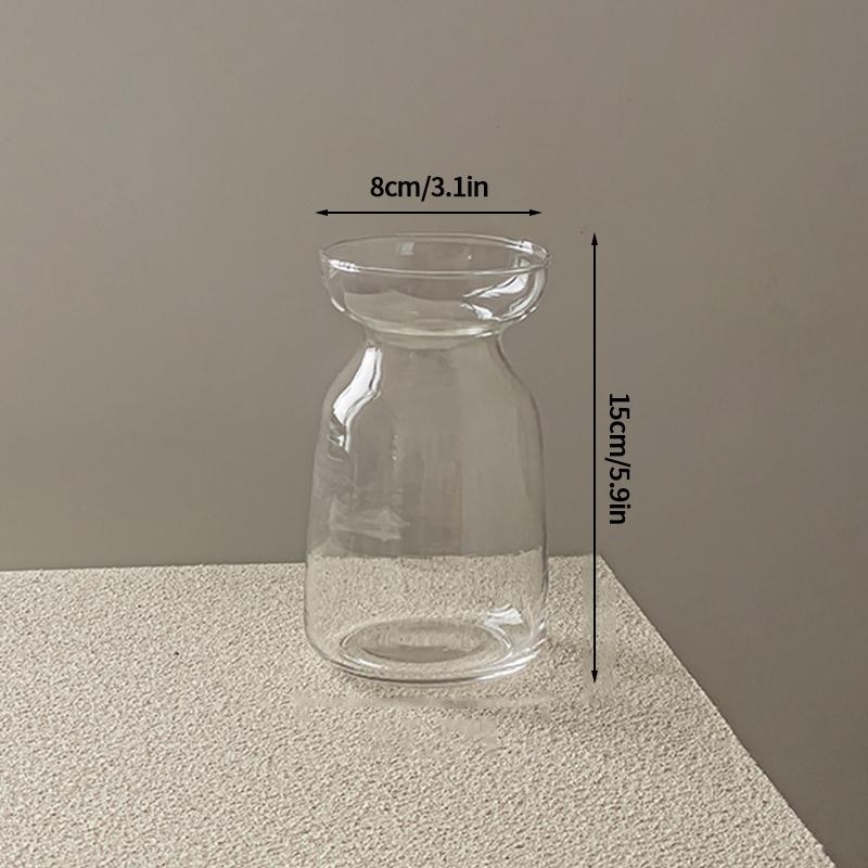 

Радужные стеклянные вазы Гидропонная ваза для цветов Современная стеклянная бутылка для растений Украшение для дома, центральные элементы для свадебного стола