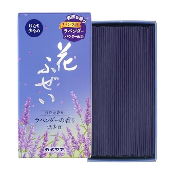 Kameyama Hanafuzei Lavender Smokeless Incense Approx. 100g Approx. 230 sticks Incense Incense Less Smoke