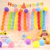 Jidukongjian Balloons, 100 Pieces, Birthday Gift, Engagement And Wedding Decoration, Decorative Setup Toy, Long Spiral Balloon + Pump