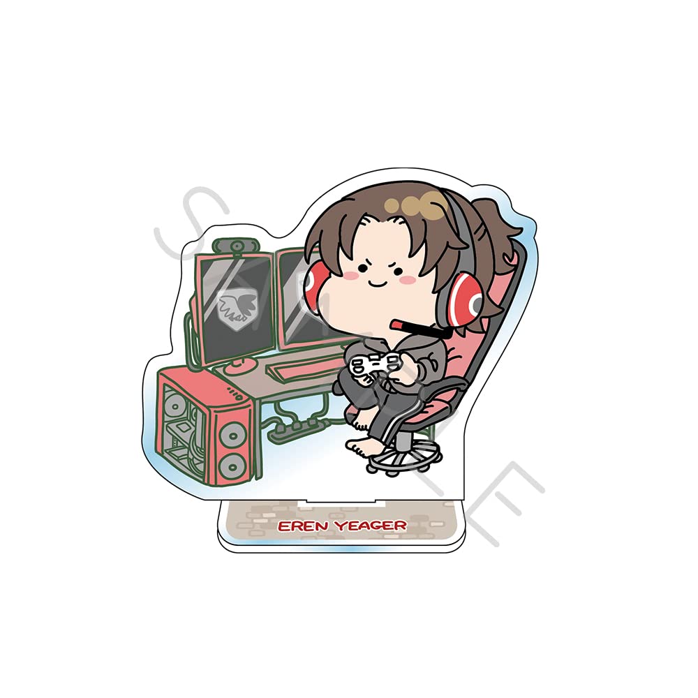 on Titan The Final Mocho A Eren 8th Acrylic Stand "Attack Season"