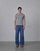 FITT SEOUL Signature Basic Semi-Flare Jeans_Medium Blue