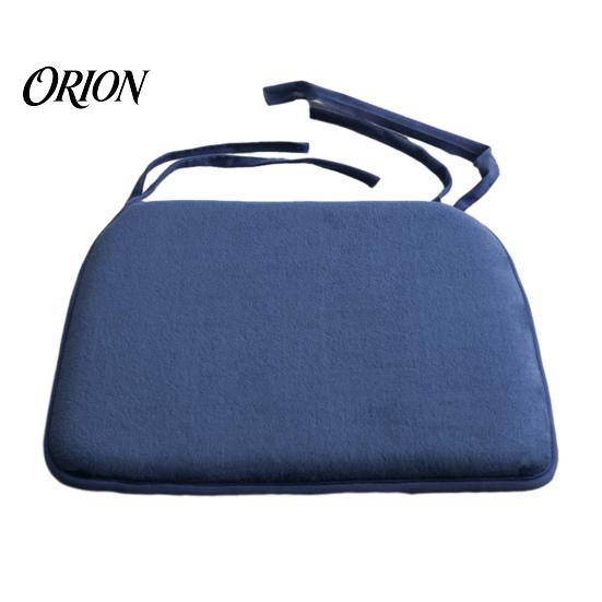 Anti-slip Thickened Buttock Relief Pad Plush Chair Cushion with Ties, Soft Cozy Non-slip Seat Cushion, 15.75" for Hard Seats x Warm Office Dining