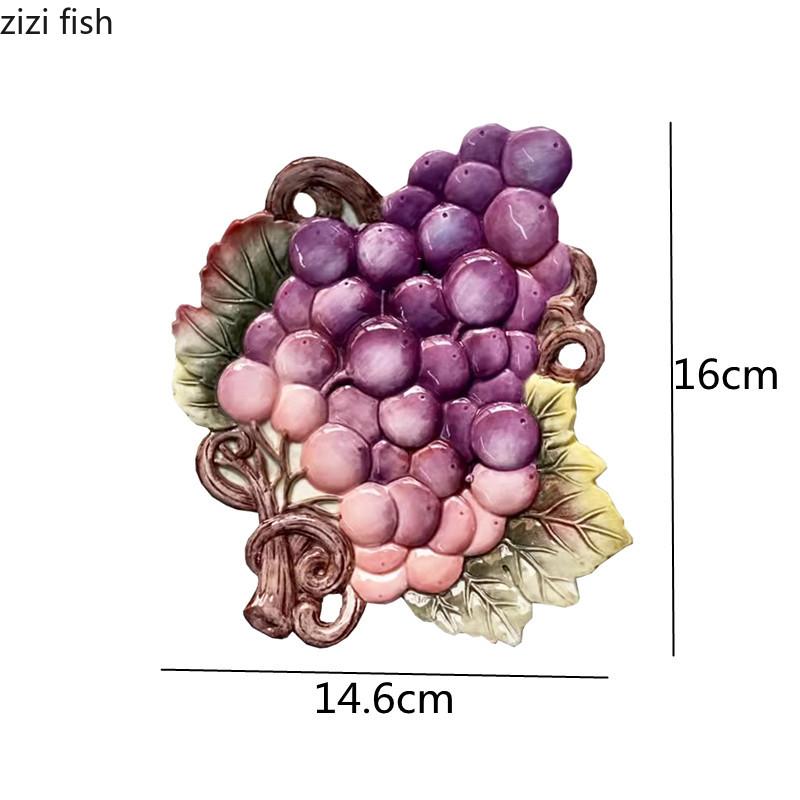 

Grape Ceramic Plate Fruit Plates Decorative Plates Dessert Plates Dim Sum Dish Salad Bowl Snack Tray Sushi Dish Jewelry Tray