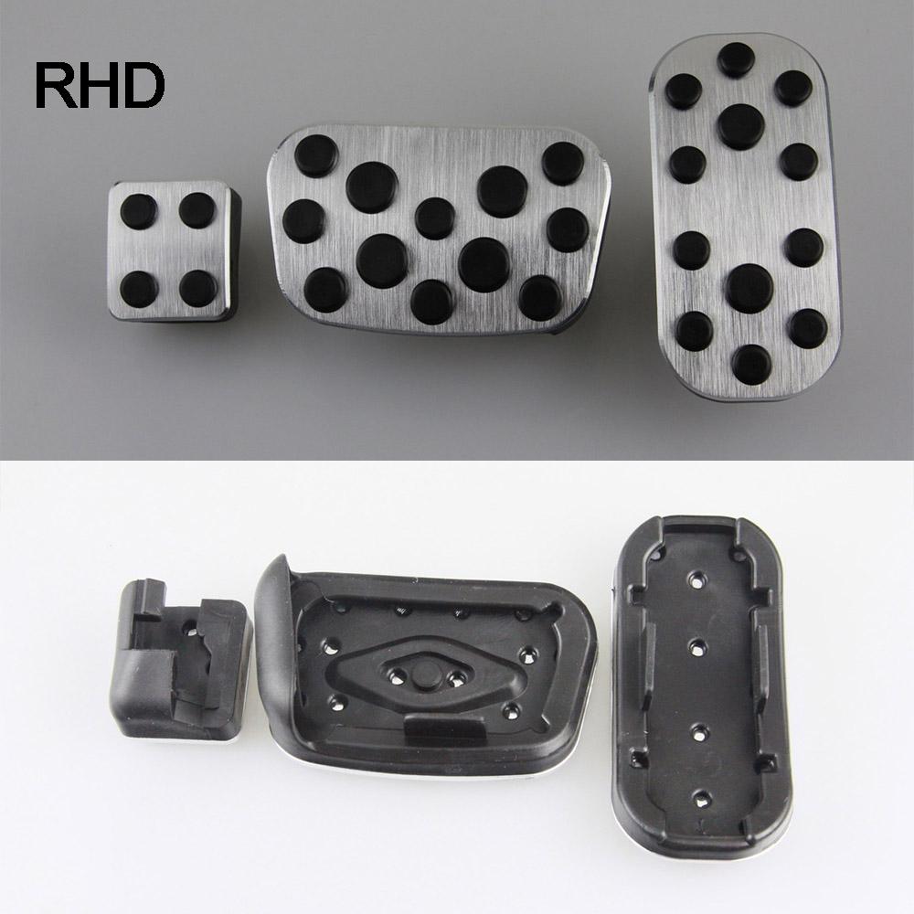 

Педаль для Toyota Alphard 2011 2012-2014 2015-алюминиевые педали акселератора, газового топлива, тормоза, правый руль RHD