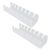 2pcs Baseball Hat Storage Rack Well Organization Acrylic Baseball   Display Stand for 7pcs   Each Rack