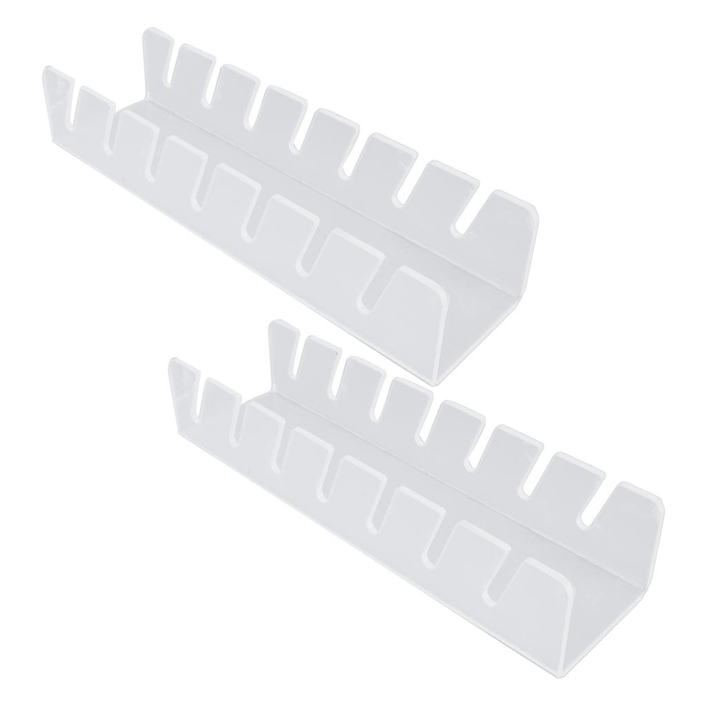 2pcs Baseball Hat Storage Rack Well Organization Acrylic Baseball   Display Stand for 7pcs   Each Rack
