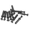 100Pcs Push To Connect Fitting Plug Plastic Industrial Pneumatic Accessories 6mm