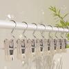 1/3/5PCS Space-Saving Clothespin Hat Pants Storage Hanging Travel Hook, Hanger Clips Towel Clips Boot Hangers for Closet